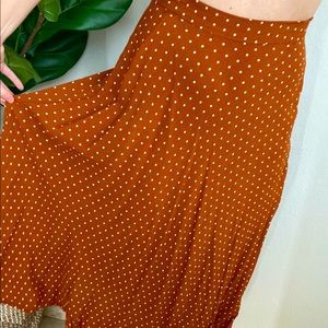 Terracota long skirt